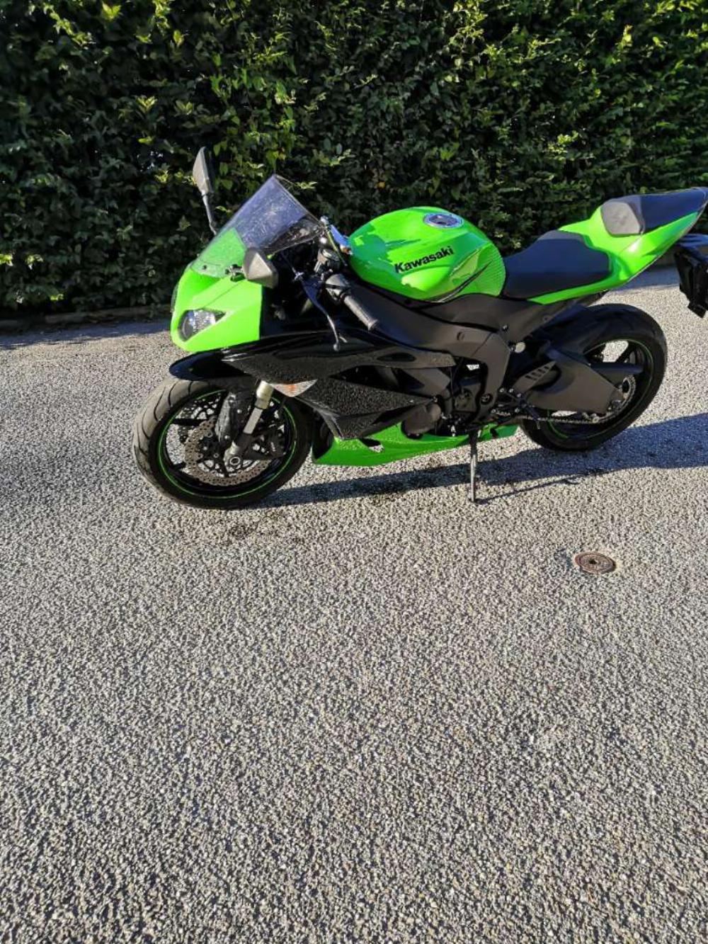 Motorrad verkaufen Kawasaki Ninja ZX-6R Ankauf